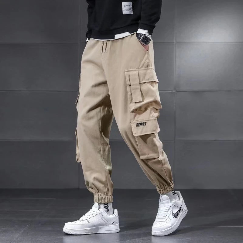 New Winter Lambswool Outdoor Waterproof Cargo Pants Men Warm Casual Pants Men Sportswear Winter Sports Outwear Sweatpants