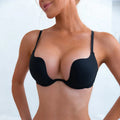 Summer Backless Bras Women Invisible Deep U Lingerie Sexy Crossband Underwear Low Cut Push Up Open back Bra Intimates Female Bra