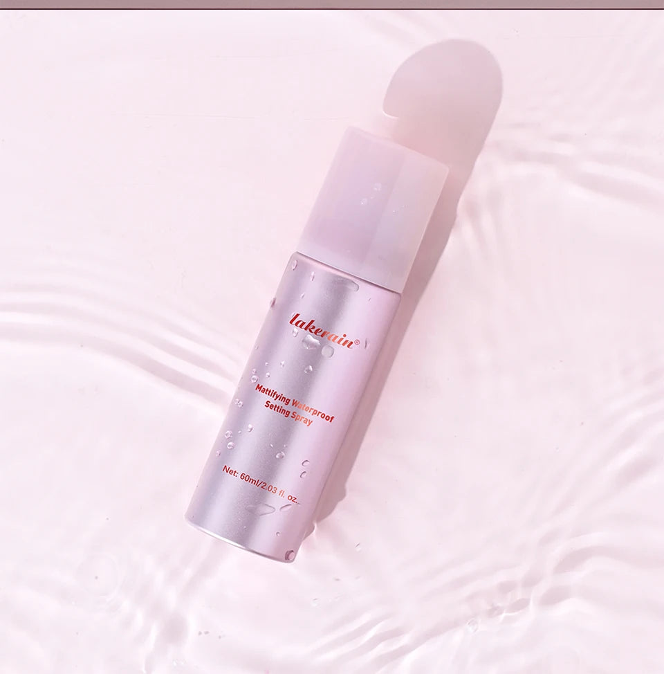 Waterproof Makeup Setting Spray Matte Finish Oil Control Non Sticky Long Wearing Smudge Proof Cosmetic Fixer For All Skin