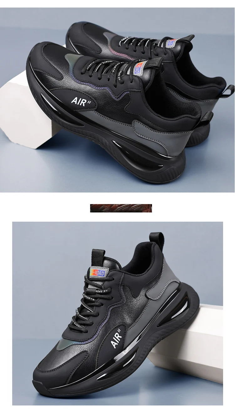 VIPOL Men's height-increasing sports shoes, fashionable new high-quality casual shoes, all-season casual trendy shoes