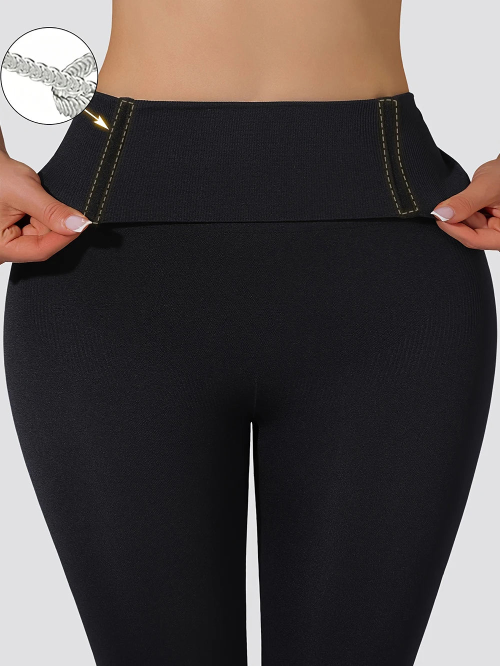 High Waisted Tummy Control Compression Shapewear Leggings For Women Butt Lifting Yoga Pants Body Shaper Footless Tights