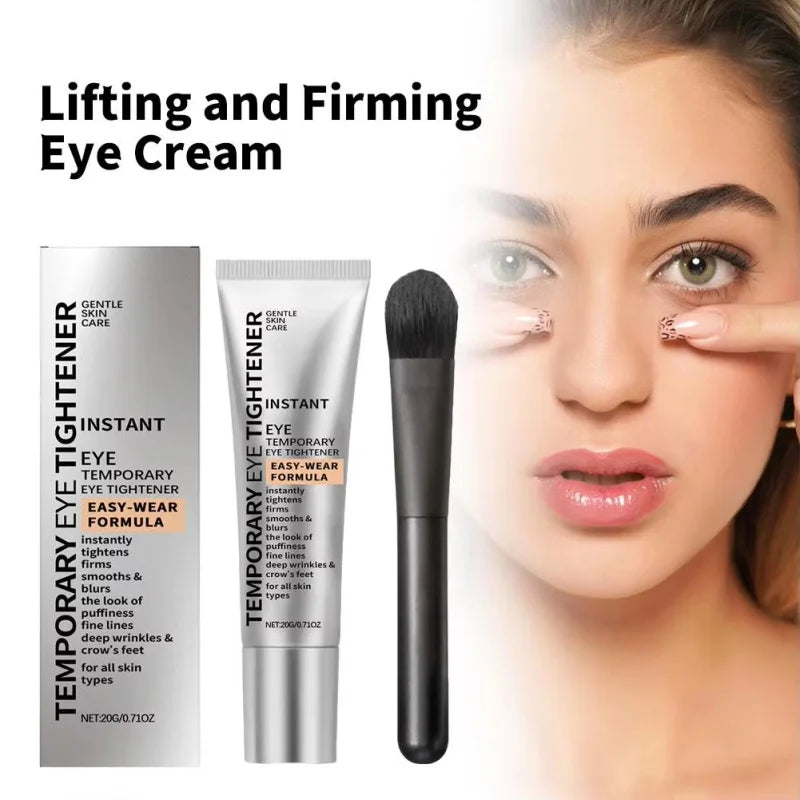 Instant Firm Eye Cream Instant Under Eye Tightening & Depuffing Cream, Helps Smooth Fine Lines & Reduce Puffiness Dark Circles