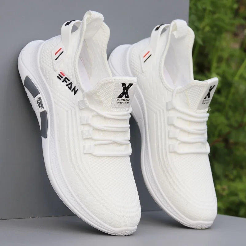 2025 Men Casual Shoes for Outdoor Comfortable Air Mesh Shoes Summer Breathable Men Loafers Wide Slip On Walking Shoes Men