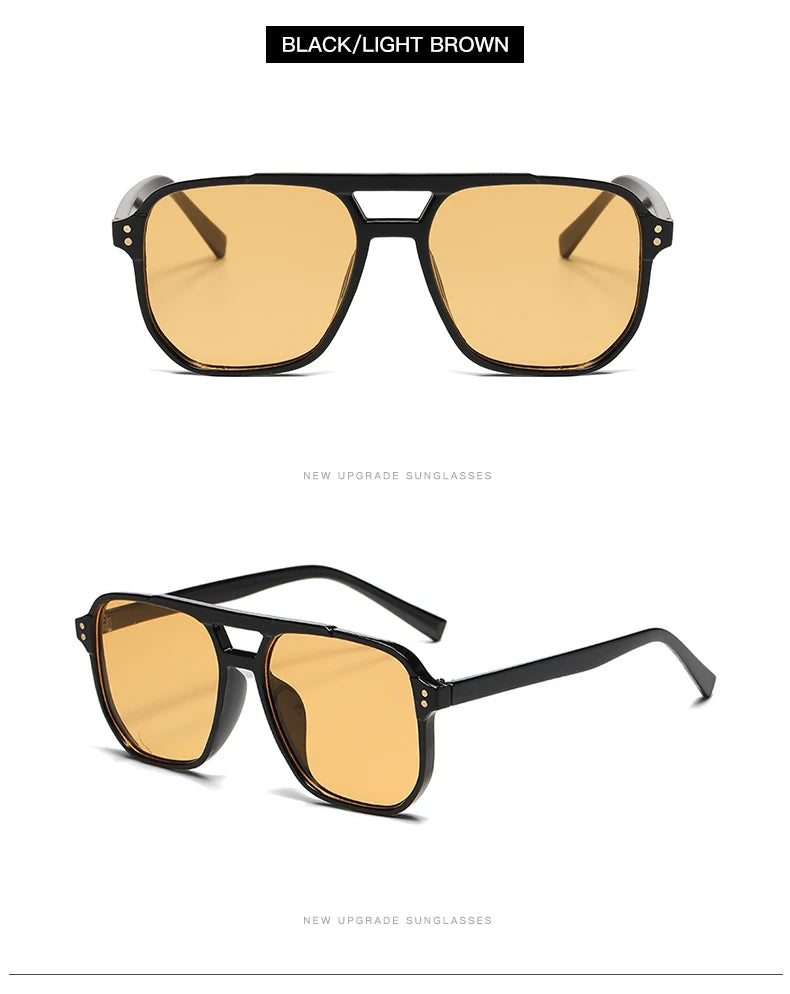 5pcs pack Classics Square Sunglasses Women UV Resistant Oversize Framed Fashion Sun Glasses Men Brand Glasses Durable Eyewear