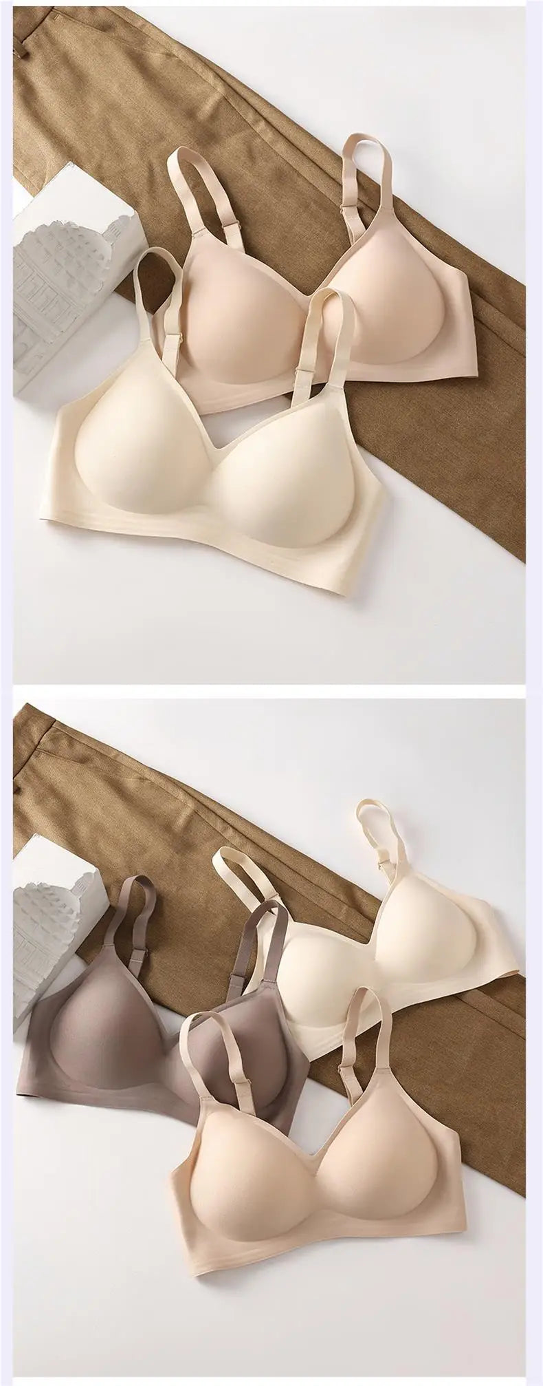 Women's Bras: Gel-Padded, Small-Bust, Push-Up, Lifts and Enhances, Seamless, Wire-Free, Uplift, Palm-Cup, Comfortable