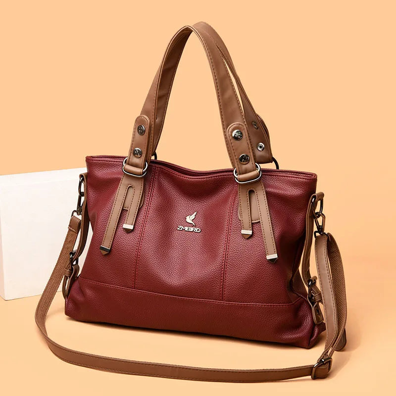 Genuine Brand Luxury Designer Leather Women Handbags High Quality Shoulder Bag Large Capacity Crossbody Bags for Women Tote Bag
