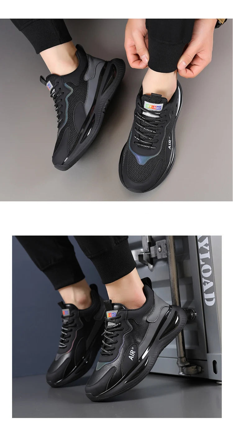 VIPOL Men's height-increasing sports shoes, fashionable new high-quality casual shoes, all-season casual trendy shoes