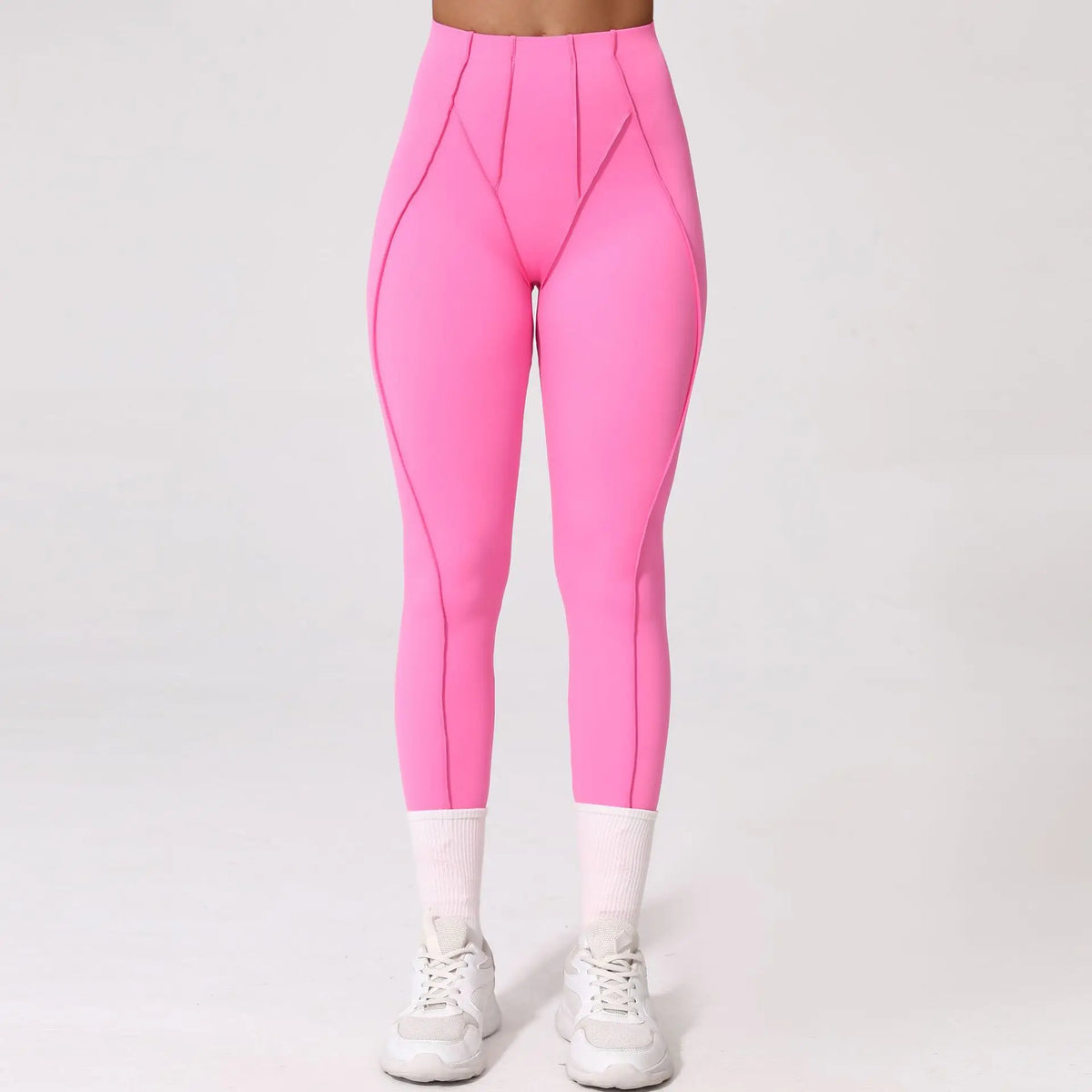 Women's Seamless Yoga Pants High Waist Tummy Control Workout Run Pants Non-See-Through Gym Pilates Fitness High Elastic Leggings