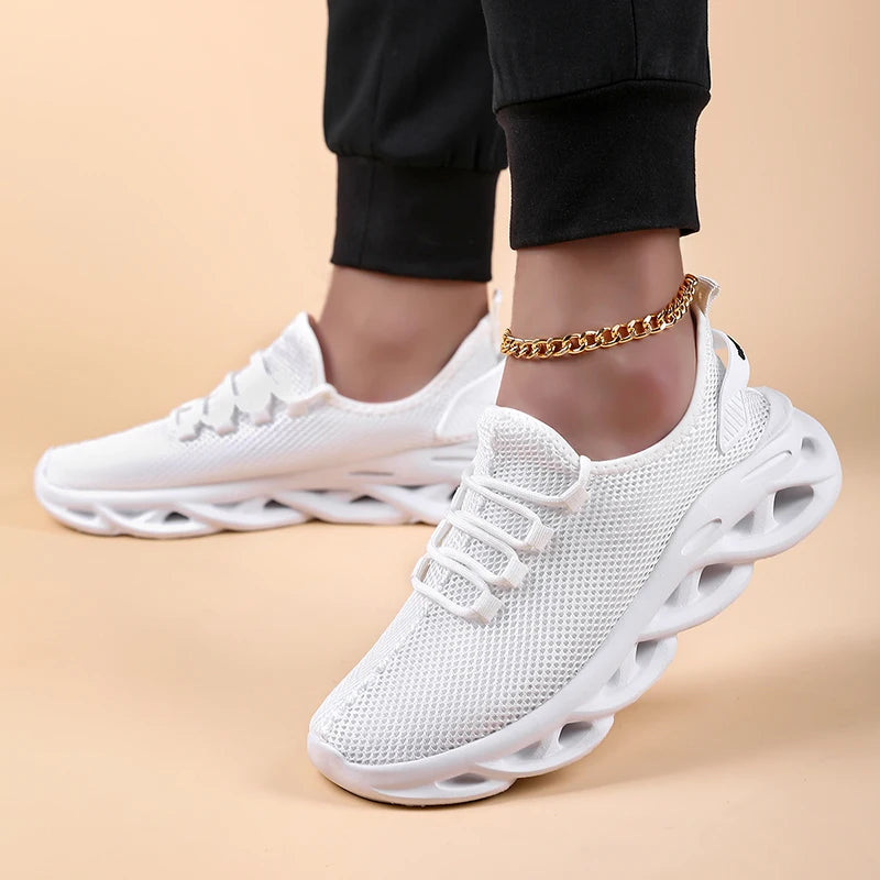 Women Sport Shoes Breathable Mesh Lightweight Sneakers Outdoor Casual Athletic Jogging Tennis Street Fashion Walking Ladies
