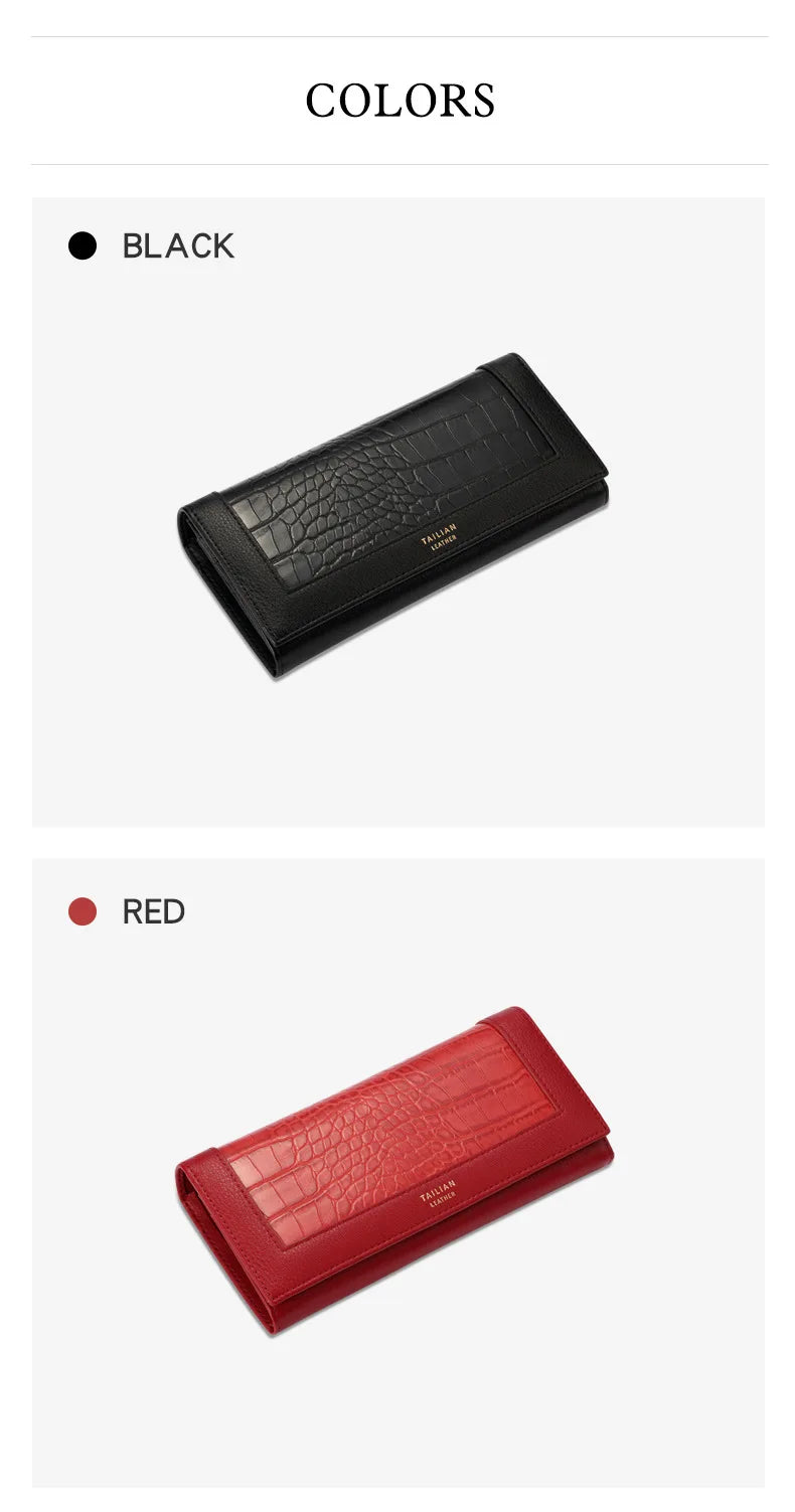 Women's Multifunction Luxury Wallets Long Wallet Female Leather Purse ID Card Holder Women Purses Ladies Clutch Phone Bag Purse
