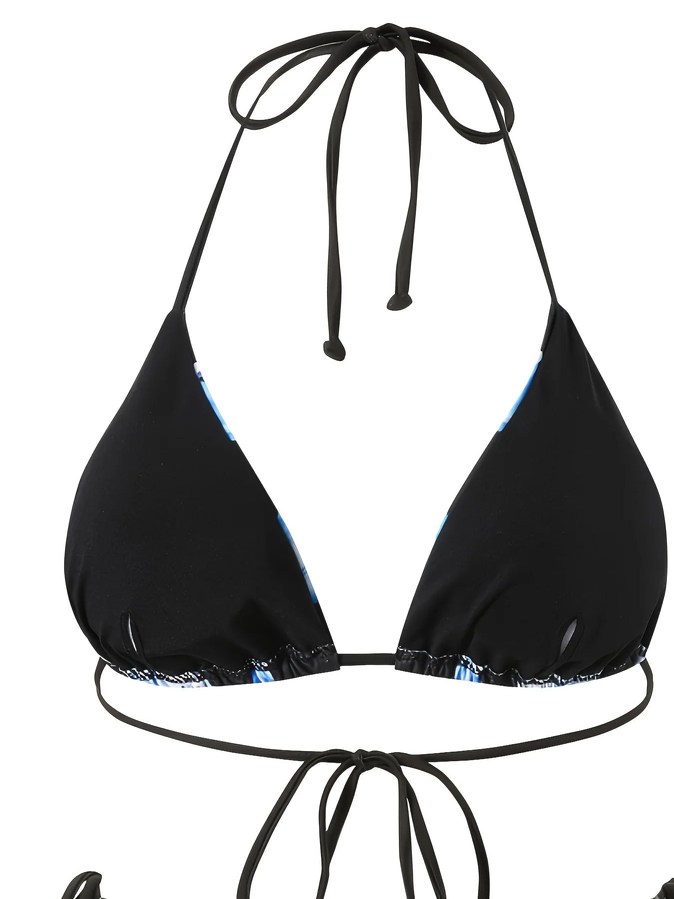 Sexy Bikini Retro Print Tropical Skirted Three-Piece Beachwear Strapless Strap-On Swimsuit Female Adult High Elasticity Backless