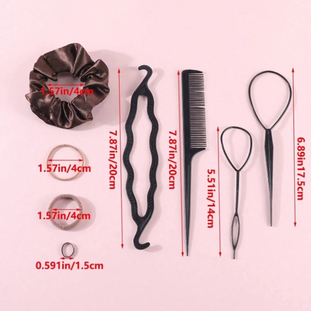 1109 Pieces of Fashionable and Simple Hair Tie Set, Fresh and Simple Hair Accessories for Women, Suitable for Campus Wear, Everyday Versatile, Gift for Friends
