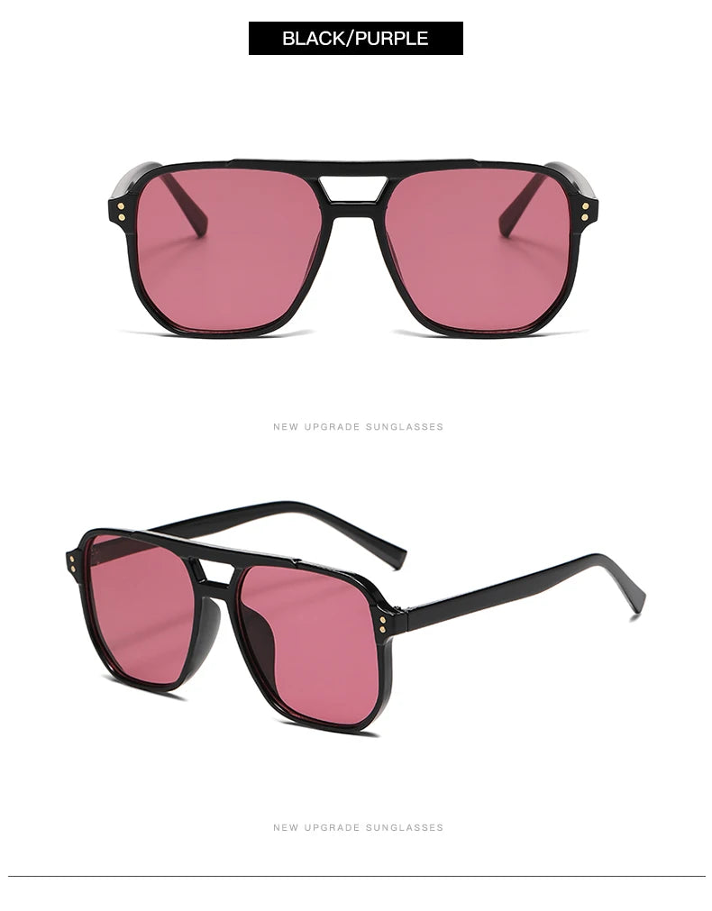5pcs pack Classics Square Sunglasses Women UV Resistant Oversize Framed Fashion Sun Glasses Men Brand Glasses Durable Eyewear