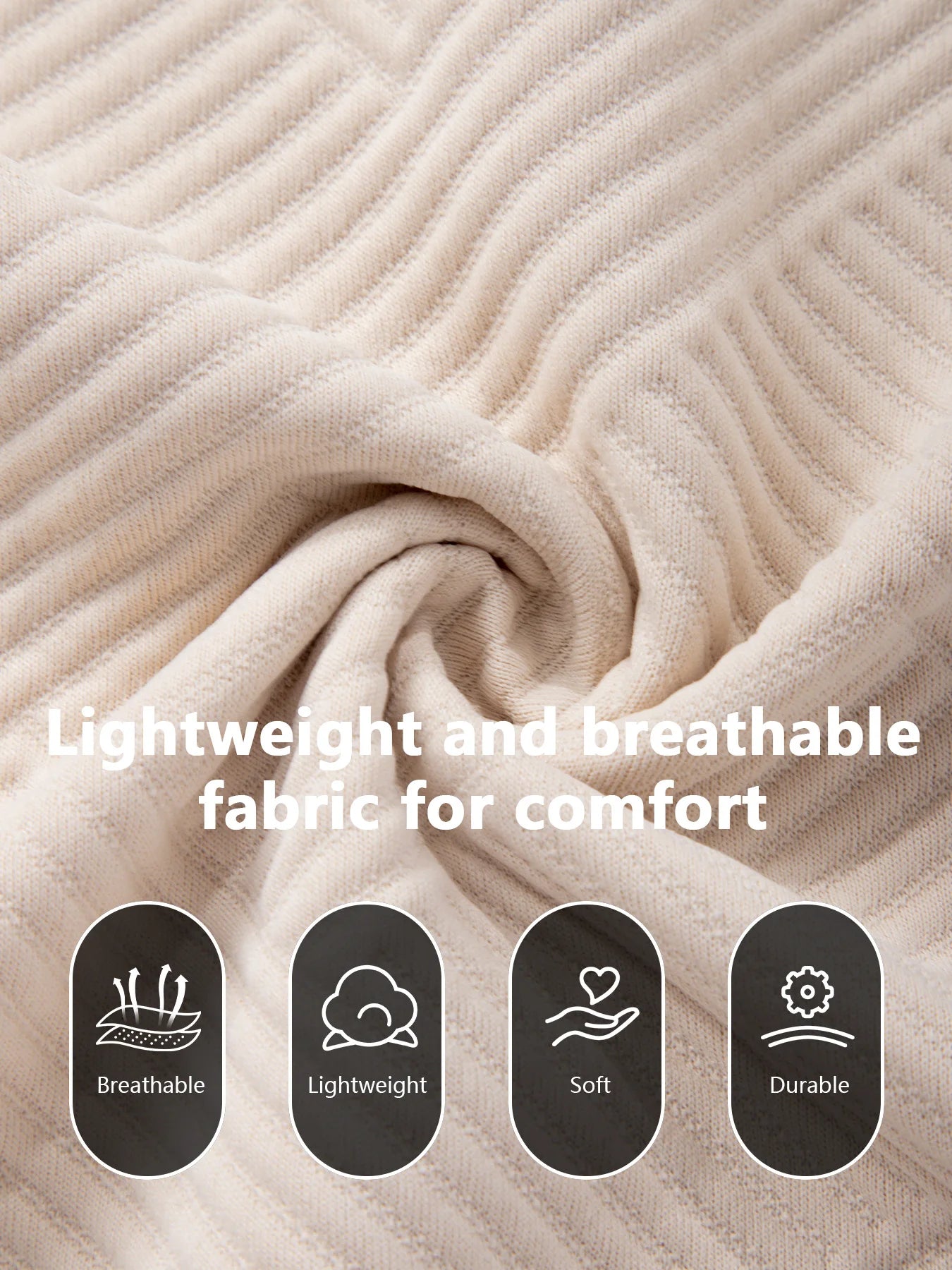 Men's Crew Neck Short Sleeve T-Shirt Diamond Jacquard Textured Breathable Solid Color Casual Summer Basic Tops