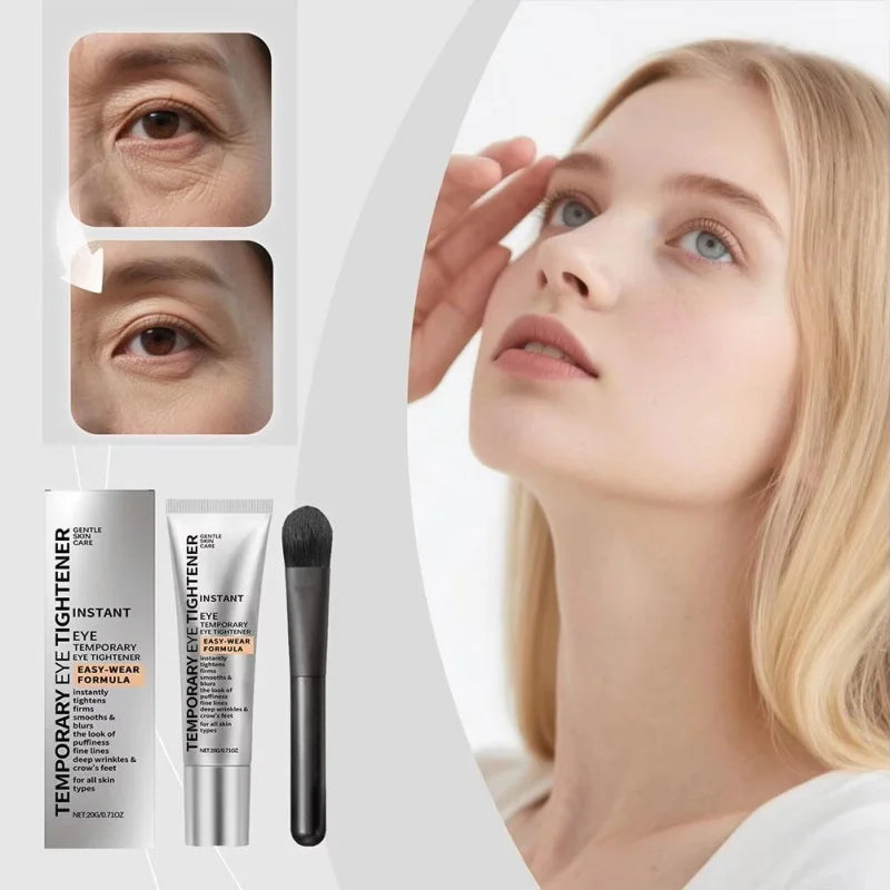Instant Firm Eye Cream Instant Under Eye Tightening & Depuffing Cream, Helps Smooth Fine Lines & Reduce Puffiness Dark Circles