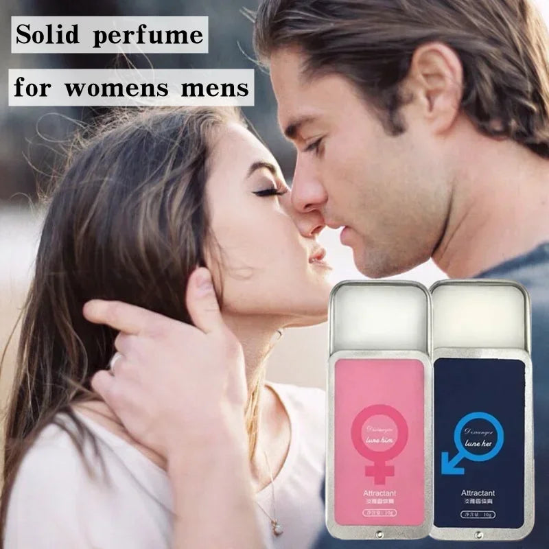 Solid Balm Set Portable  Longlasting Unisex Pheromone Feromone Solid Perfume Set Cologne for Men Attract Women