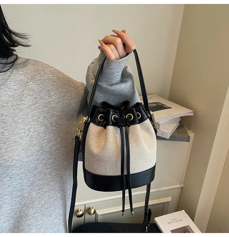 Stylish Designer Letter Logo Diaper Bag Women Luxury Leather Tote Large Capacity Elegant Crossbody Handbag For All Day