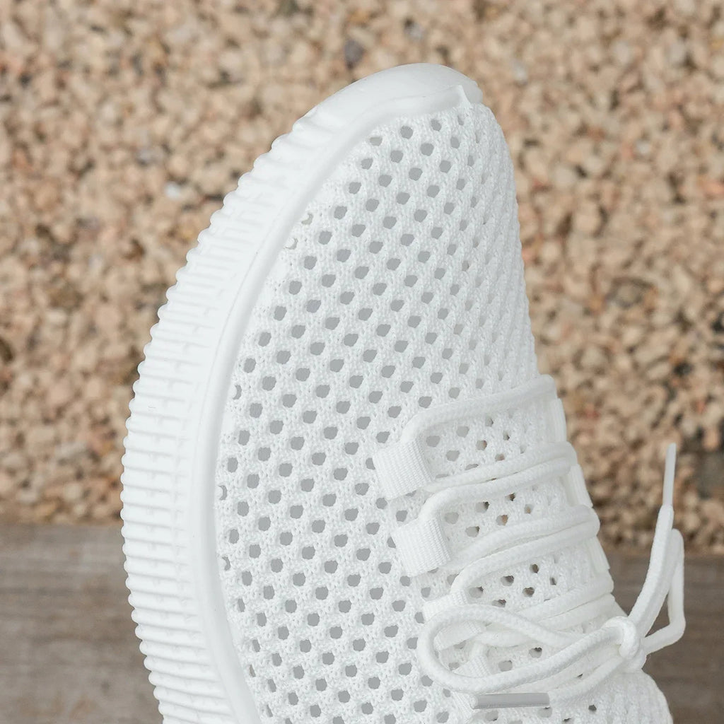 Women's Breathable Mesh Sneakers,  Slip-On Casual Shoes for Summer, Soft-Soled Non-Slip Daily Walking and Commuting Shoes