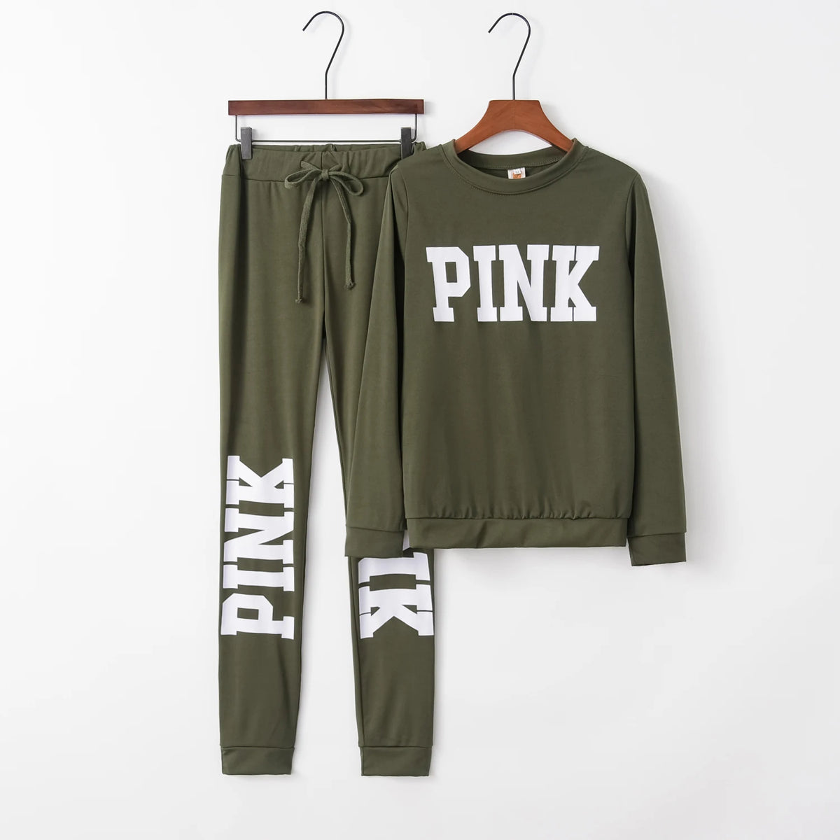 Women's Slim-Fitting Two-Piece Sportswear Set Sexy Letter Print Quick Dry Comfortable Fitness Clothing with Size Chart