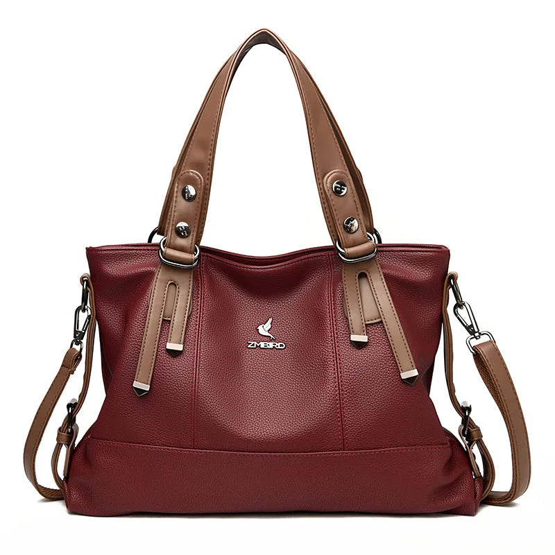 Genuine Brand Luxury Designer Leather Women Handbags High Quality Shoulder Bag Large Capacity Crossbody Bags for Women Tote Bag