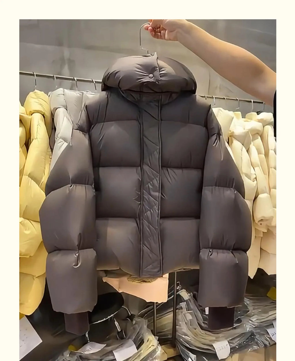 New Winter Puffer Jacket Women Fashion Hooded Down Cotton Overcoat Female Loose Casual Warm Parkas Outerwear