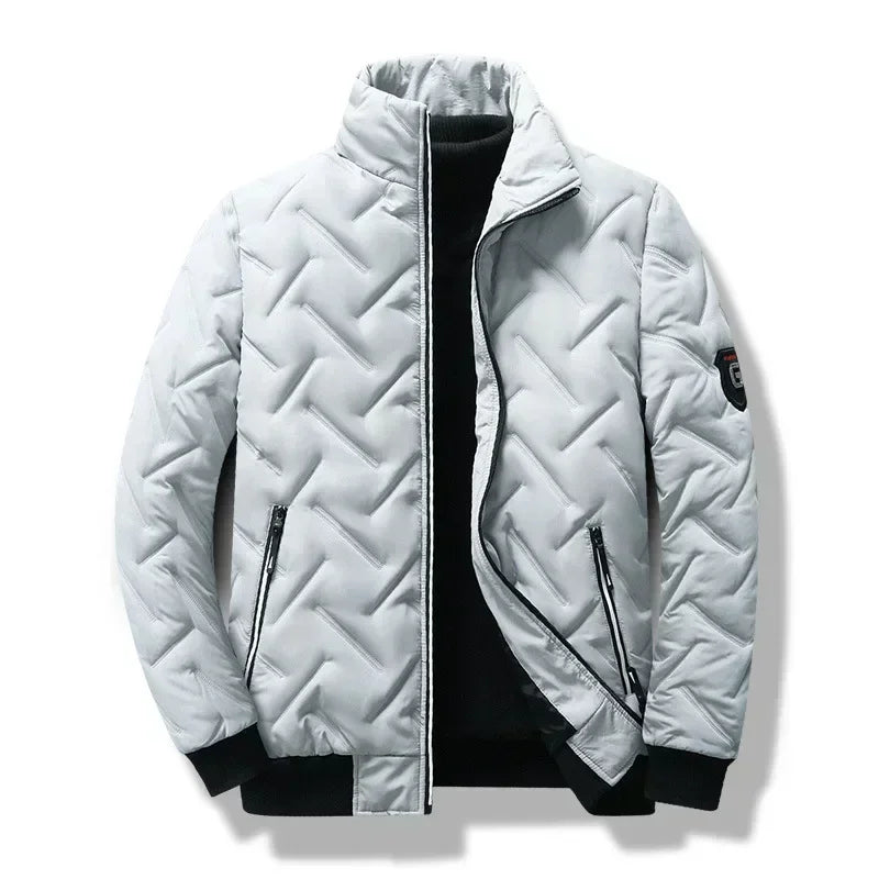 New 2024 Autumn Winter Jacket Men Cotton Padded Jacket Korean Streetwear Casual Jacket Men Fashion Clothing Male Warm Coats 5XL