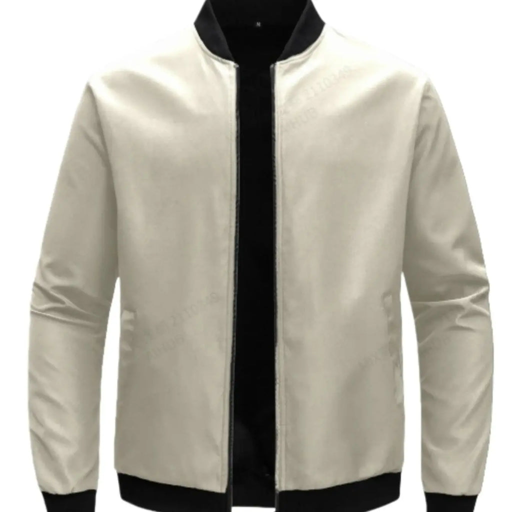 pring Autumn Casual Solid Fashion Slim Bomber Jacket Men Overcoat New Arrival Baseball Jackets Men's Jacket
