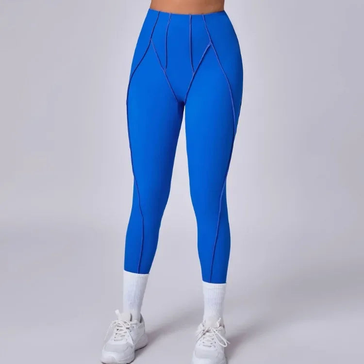 Women's Seamless Yoga Pants High Waist Tummy Control Workout Run Pants Non-See-Through Gym Pilates Fitness High Elastic Leggings