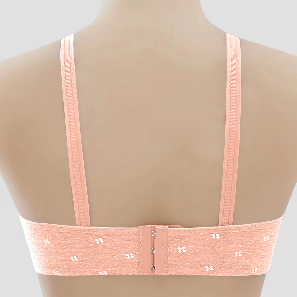 Bras For Women Comfortable Breathable Tops No Steel Ring Printed Bra Push Up Bra Gathering Large Size Lingerie Brassiere