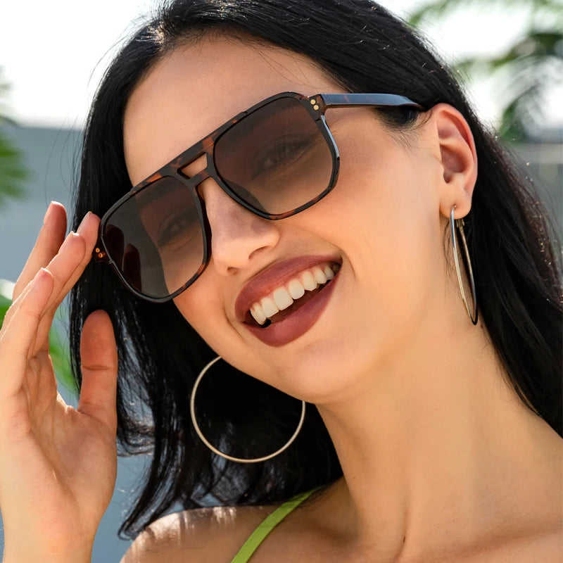 5pcs pack Classics Square Sunglasses Women UV Resistant Oversize Framed Fashion Sun Glasses Men Brand Glasses Durable Eyewear