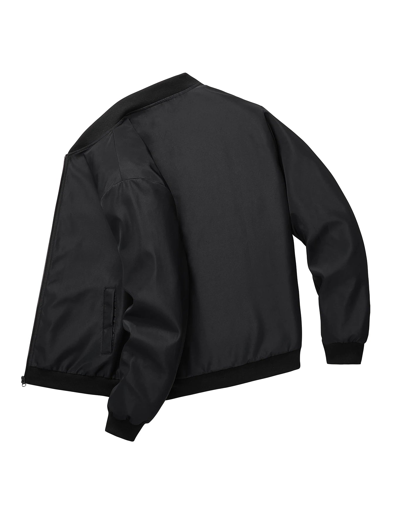 pring Autumn Casual Solid Fashion Slim Bomber Jacket Men Overcoat New Arrival Baseball Jackets Men's Jacket