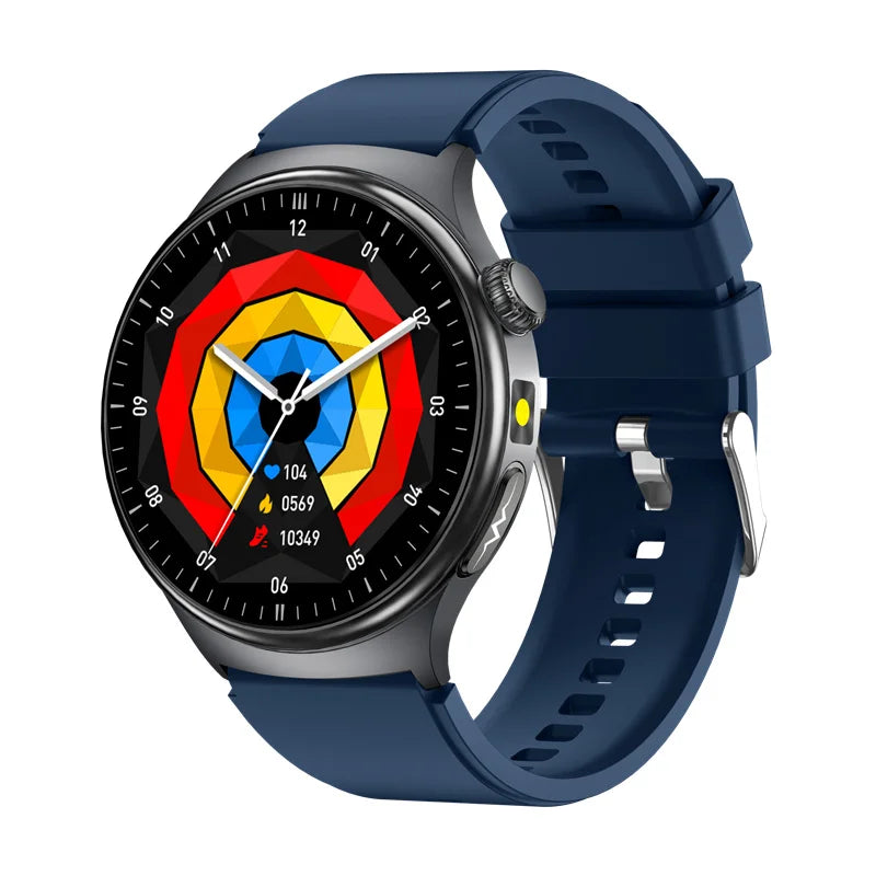 TK27 Men Smart Watch AMOLED ECG Health Monitoring Outdoors Flashlight Bluetooth Calling Sports Fitness Tracker Smartwatch