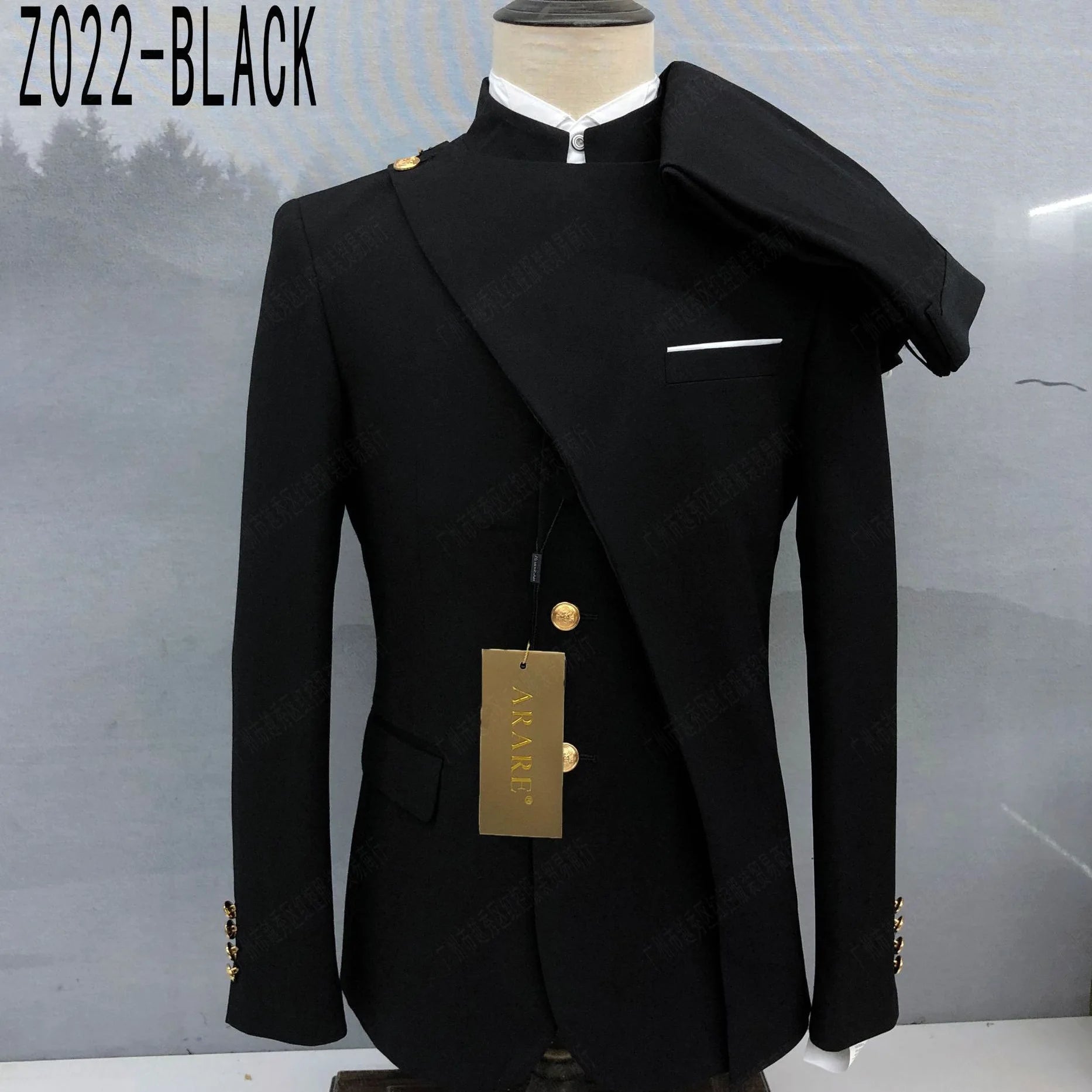 2026 Formal Banquet Slim Fit Blazer Pants 2 Pieces Evening Dinner Elegant Male Costumes Classic Tunic Suit Set For Men