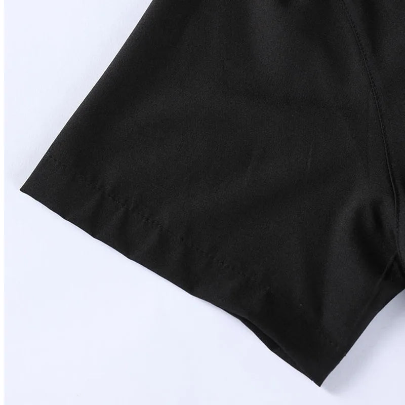 2025 New Men's Business Casual Solid Color Short Sleeved Shirt for Summer Fashion No Ironing Comfortable and Versatile Top