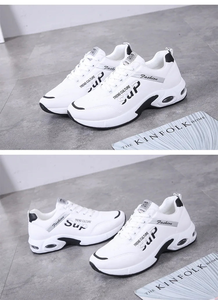Men Sports Shoes Autumn Winter Korean Edition Trend Waterproof Running Tenis Basketball Durable Shock Absorbing Casual Shoes