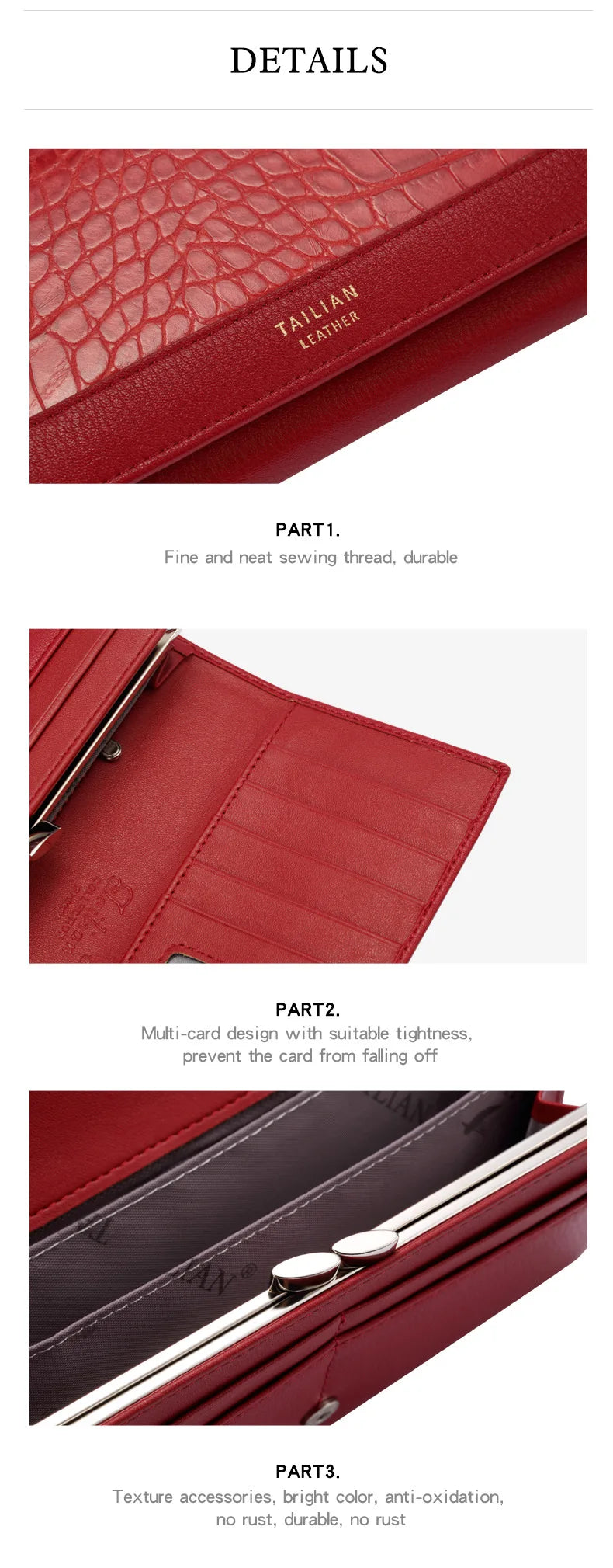 Women's Multifunction Luxury Wallets Long Wallet Female Leather Purse ID Card Holder Women Purses Ladies Clutch Phone Bag Purse