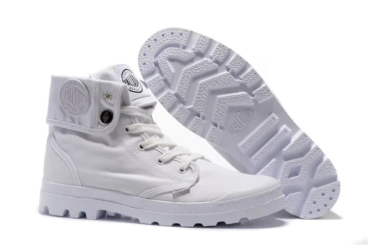 Classics PALLADIUM Pallabrouse Sneakers Men High-top Military Ankle Boots Canvas Men/Women Casual Shoes Size 35-45