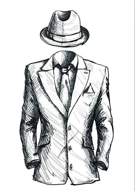 Fashion Men's Suits Elegant Single Breasted Stylish Trendy Blazer High Quality 2 Piece Jacket Pants Male Clothing Costume