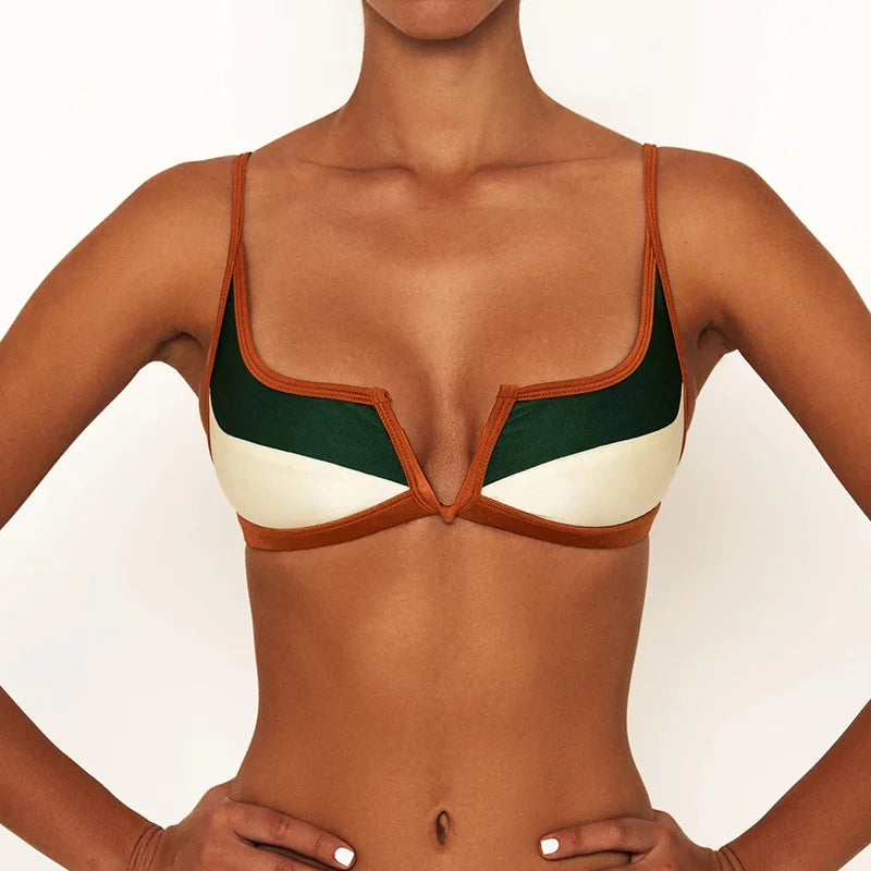 Balsycheng new split swimsuit bikini sexy swimsuit Bikini bikini girl in Europe and America
