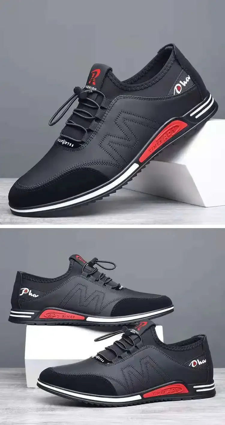 Men's Casual Sports Shoes Slip on Breathable Men's Shoes Men's Outdoor Non-slip Wear-resistant Running  Men