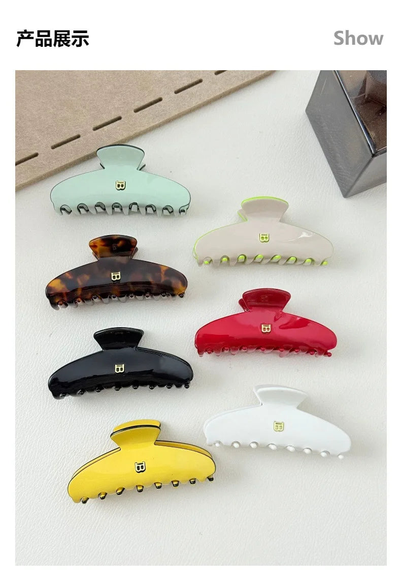 Korean version temperament simple acetic acid for Women, Vintage Chic Hair Styling Tool, Daily Evening Gift Party Weekend Boho