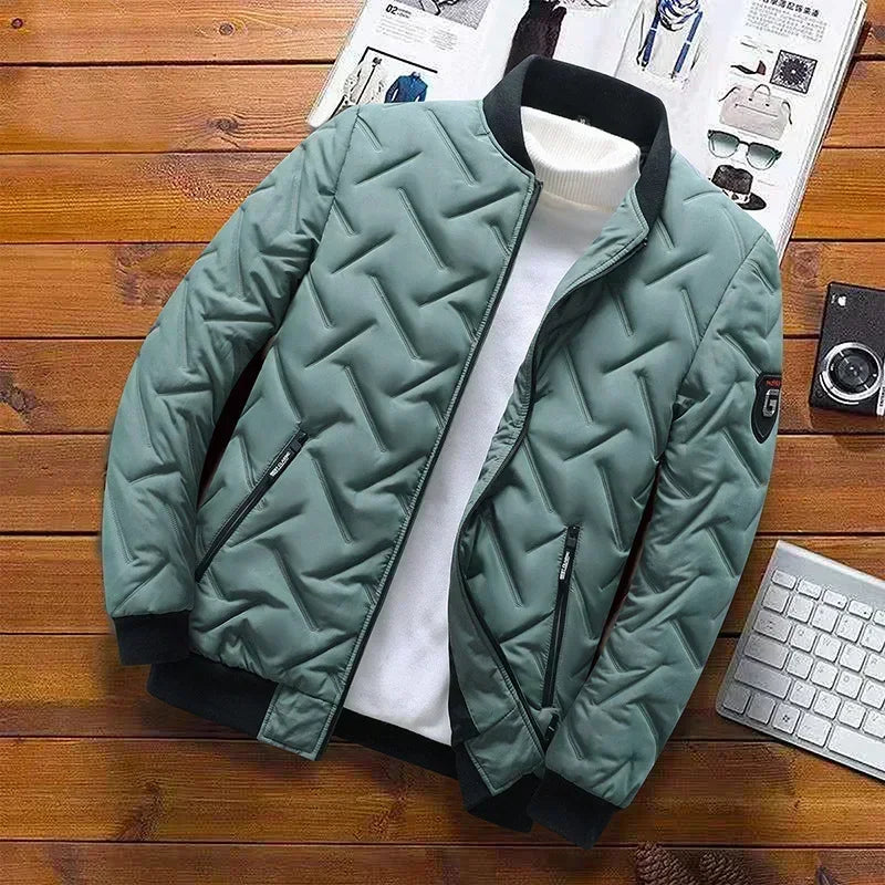 New 2024 Autumn Winter Jacket Men Cotton Padded Jacket Korean Streetwear Casual Jacket Men Fashion Clothing Male Warm Coats 5XL