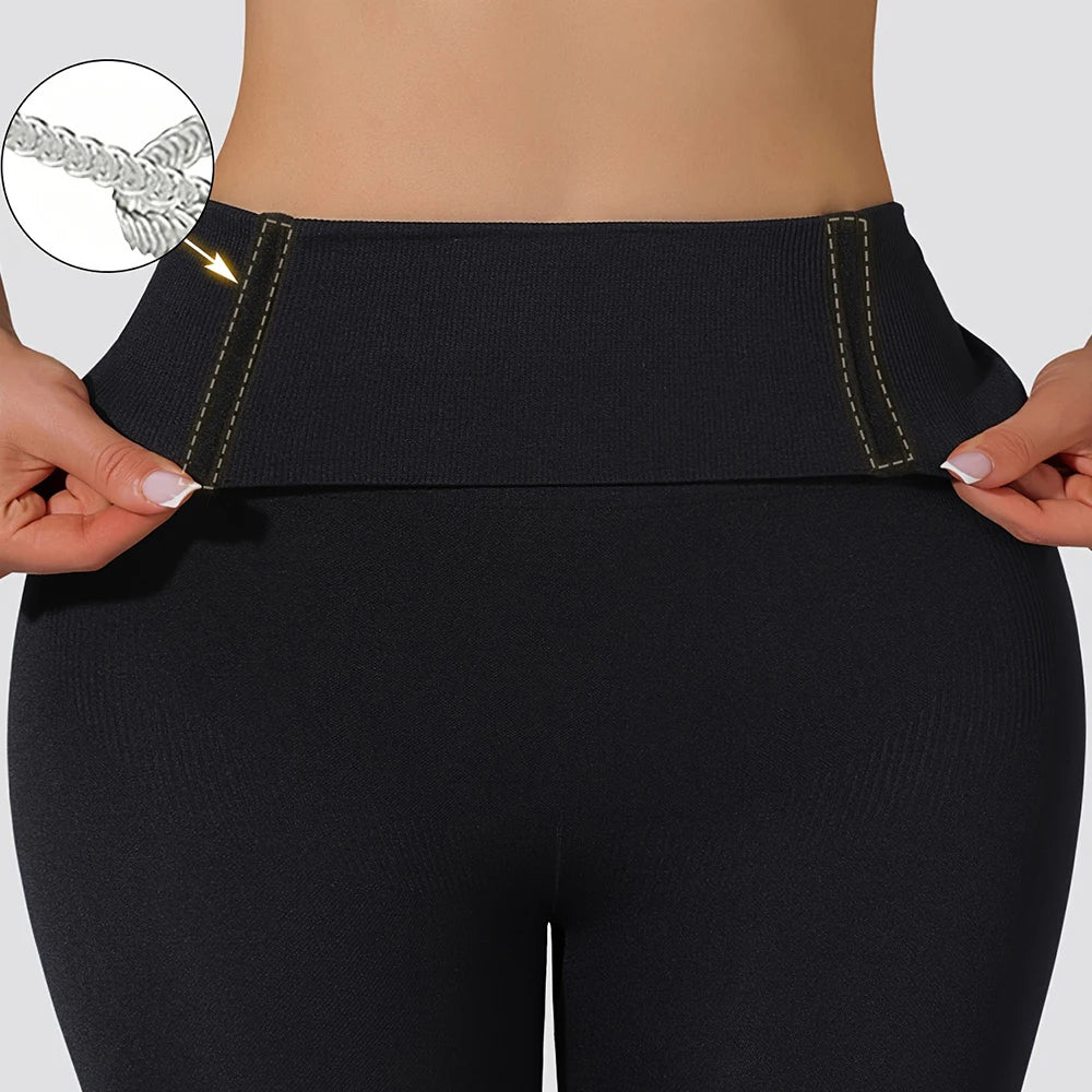 High Waisted Tummy Control Compression Shapewear Leggings For Women Butt Lifting Yoga Pants Body Shaper Footless Tights