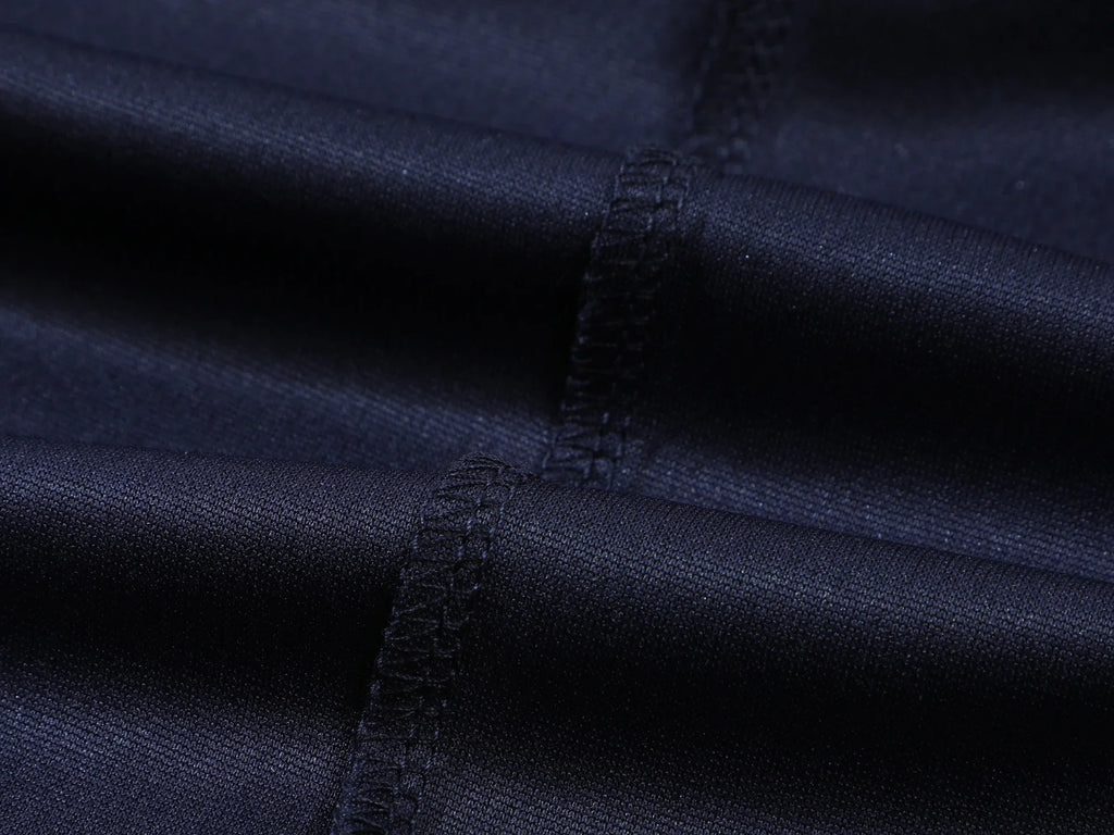 2026 New Summer Premium Solid Color Men's Golf Collar Breathable Fabric Social Casual Top Men's Collar T-shirt