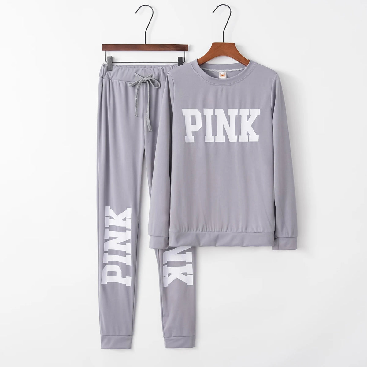 Women's Slim-Fitting Two-Piece Sportswear Set Sexy Letter Print Quick Dry Comfortable Fitness Clothing with Size Chart