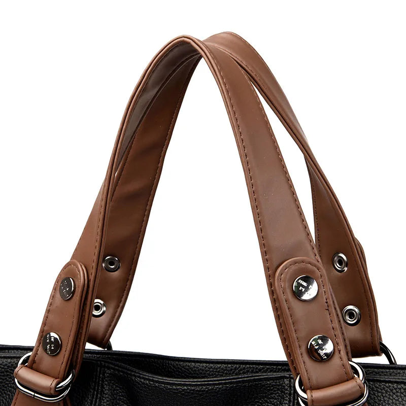 Genuine Brand Luxury Designer Leather Women Handbags High Quality Shoulder Bag Large Capacity Crossbody Bags for Women Tote Bag