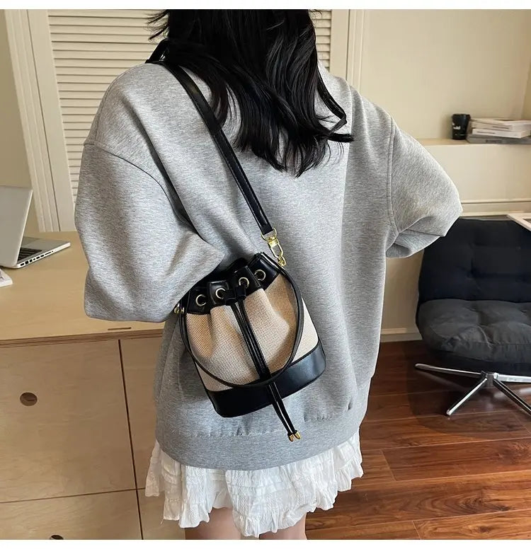 Stylish Designer Letter Logo Diaper Bag Women Luxury Leather Tote Large Capacity Elegant Crossbody Handbag For All Day