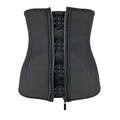 XXS - 6XL Women Latex Waist Trainer Body Shaper Corsets Steel Bone Zipper Cincher Top Slimming Belt Shapers Shapewear Plus Size