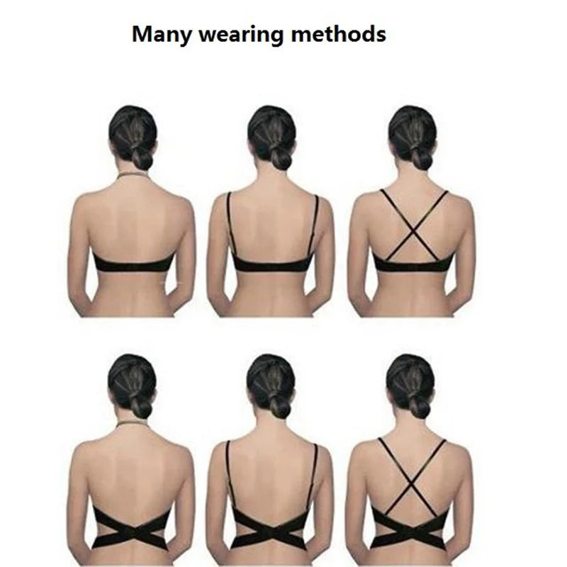 Japanese Deep V Push Up Sexy Bra Underwire Underwear Women Soutien Gorge Thin Half Cup Solid Color Lingerie Beautiful Back
