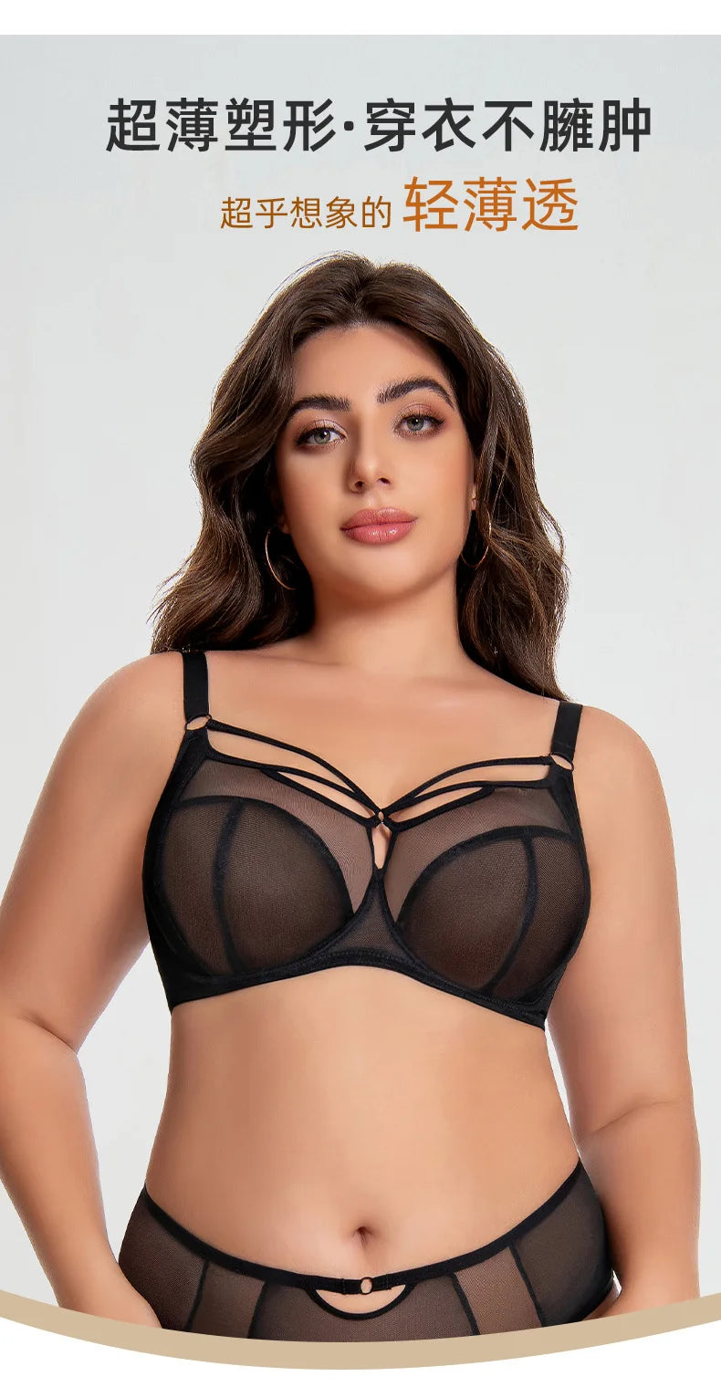 EU 75 80 85 90 95 D E F G H I J K L Big Size Bras for Women Large Busts Minimizer Anti-Sagging Breathable Full Coverage Cups